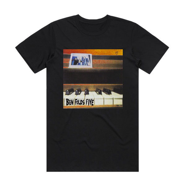 Ben Folds Five Ben Folds Five Album Cover T-Shirt Black