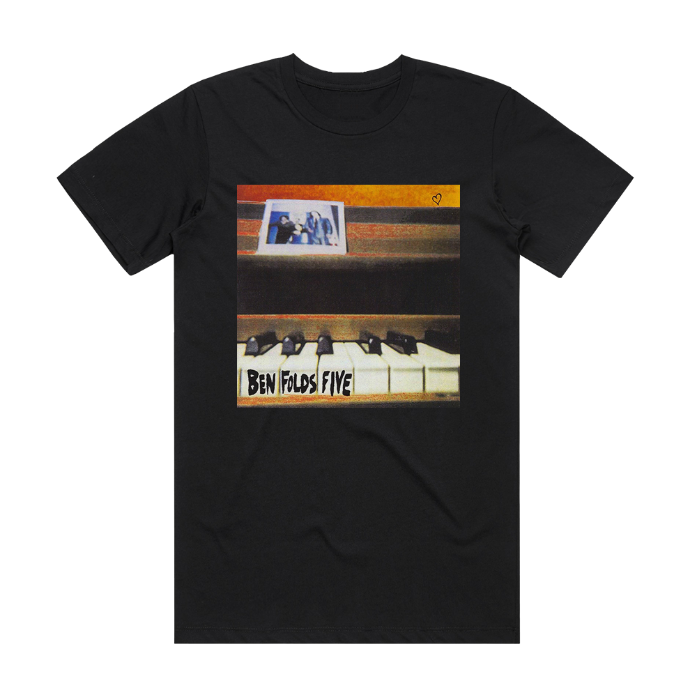 Ben Folds Five Ben Folds Five Album Cover T-Shirt Black