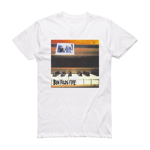 Ben Folds Five Ben Folds Five Album Cover T-Shirt White