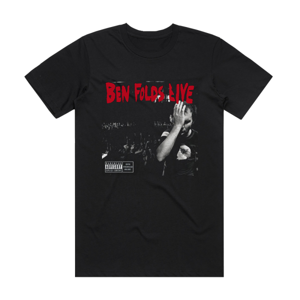 Ben Folds Ben Folds Live Album Cover T-Shirt Black