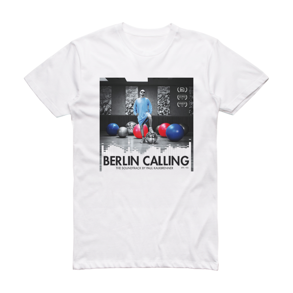 Paul Kalkbrenner Berlin Calling Album Cover T-Shirt White