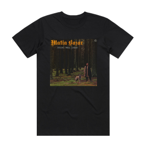 Matia Bazar Berlino Parigi Londra Album Cover T-Shirt Black