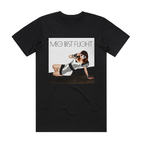 MEG Best Flight Album Cover T-Shirt Black