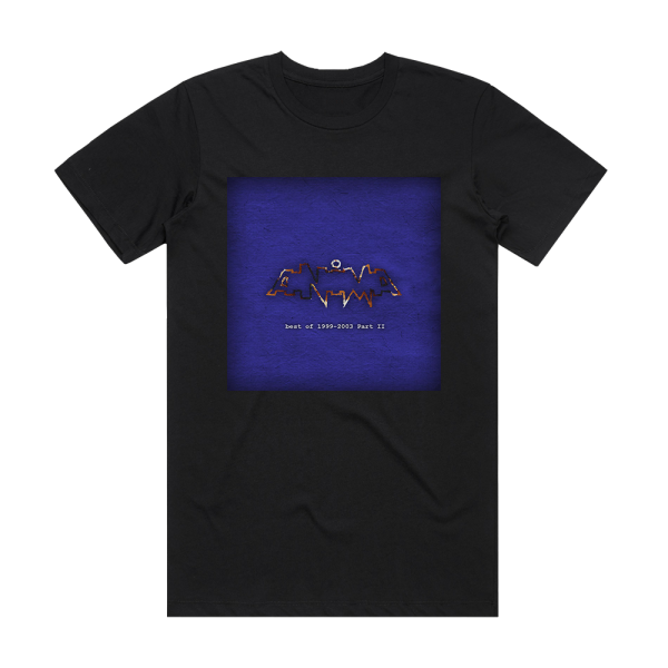 Anima Best Of 1999 2003 Part Ii Album Cover T-Shirt Black