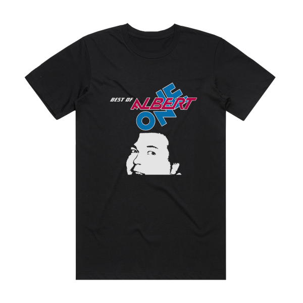 Albert One Best Of Albert One Album Cover T-Shirt Black