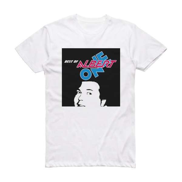 Albert One Best Of Albert One Album Cover T-Shirt White
