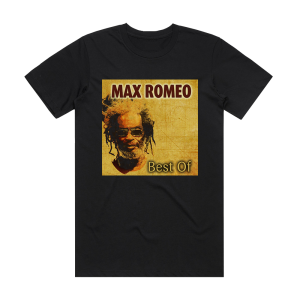 Max Romeo Best Of Album Cover T-Shirt Black