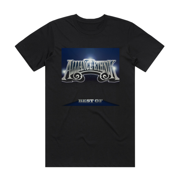 Alliance Ethnik Best Of Album Cover T-Shirt Black