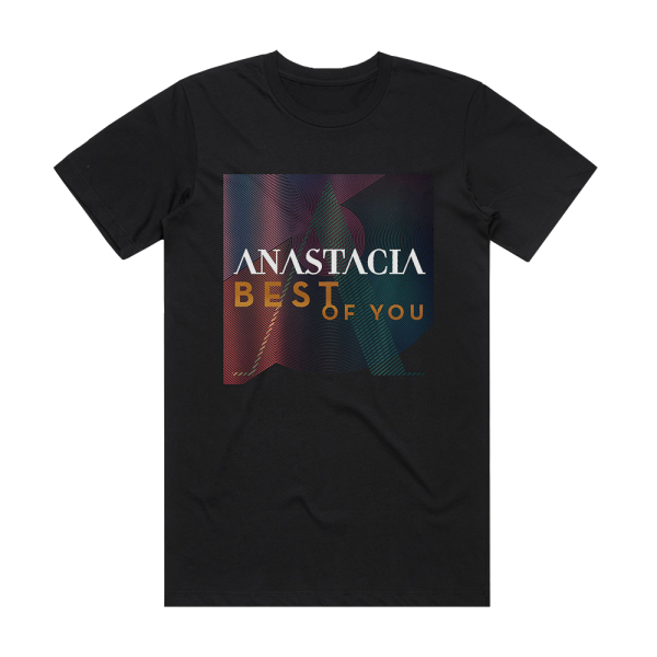 Anastacia Best Of Album Cover T-Shirt Black