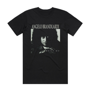Angelo Branduardi Best Of Album Cover T-Shirt Black