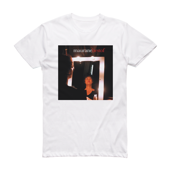 Maurane Best Of Album Cover T-Shirt White