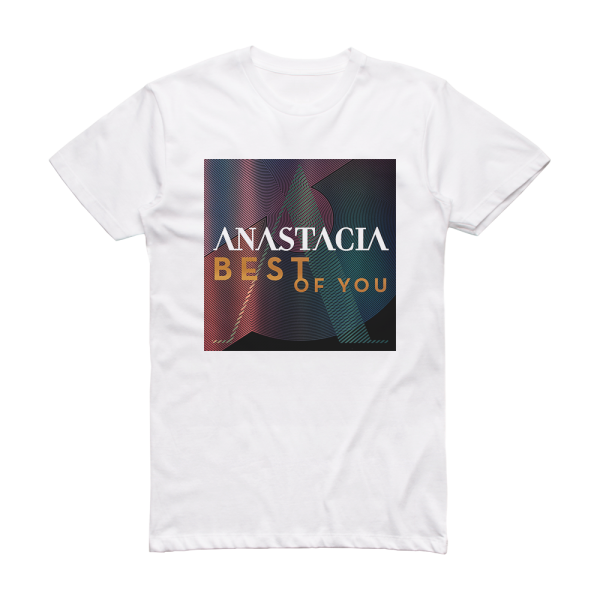 Anastacia Best Of Album Cover T-Shirt White