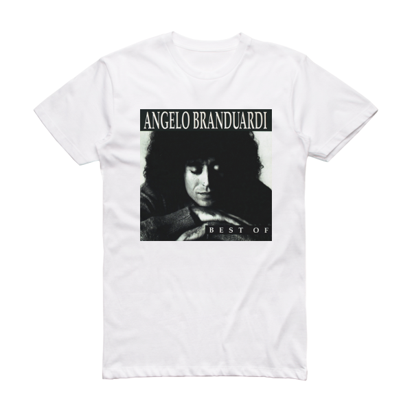 Angelo Branduardi Best Of Album Cover T-Shirt White