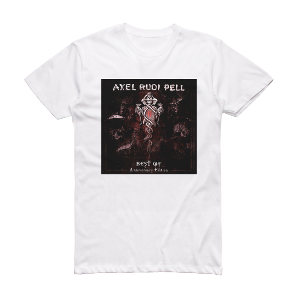 Axel Rudi Pell Best Of Album Cover T-Shirt White