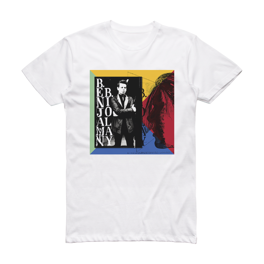 Benjamin Biolay Best Of Album Cover T-Shirt White