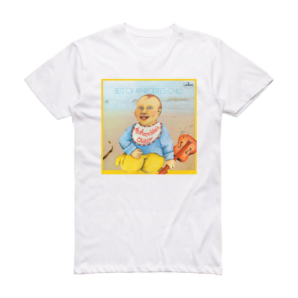 Aphrodites Child Best Of Aphrodites Child Album Cover T-Shirt White