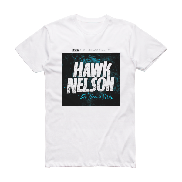 Hawk Nelson Best Of Hawk Nelson 2 Album Cover T-Shirt White