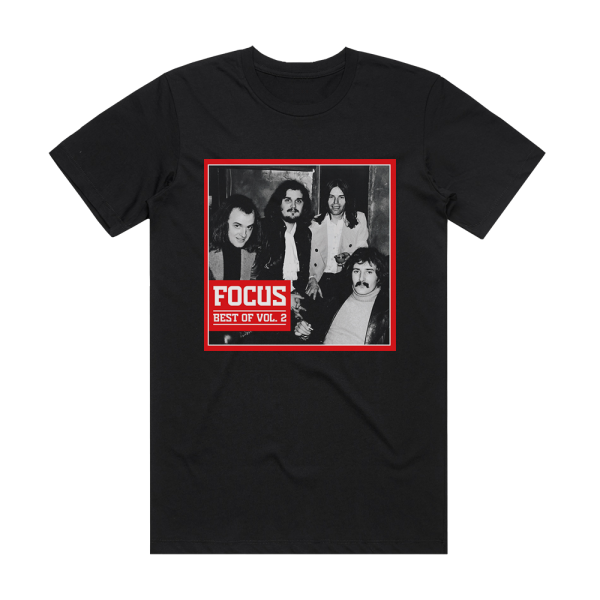 Focus Best Of Vol 2 Album Cover T-Shirt Black