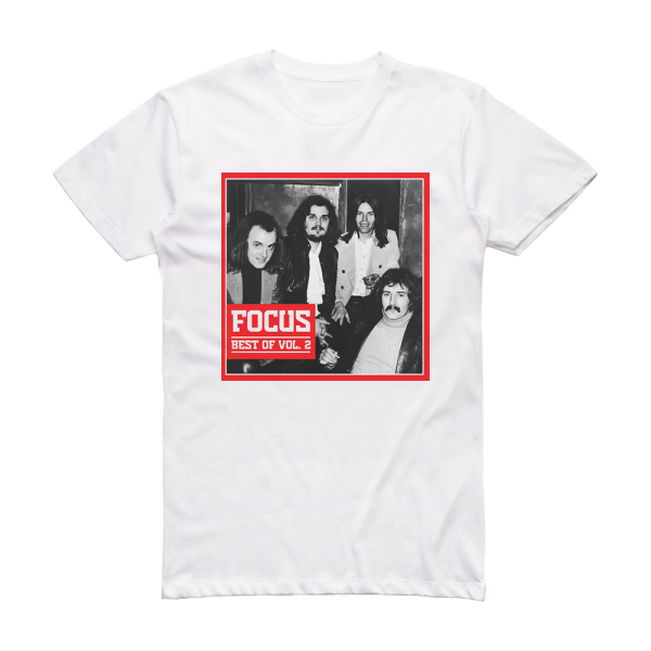 Focus Best Of Vol 2 Album Cover T-Shirt White