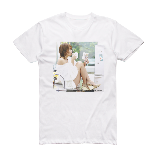 Kumi Koda Best Third Universe 1 Album Cover T-Shirt White