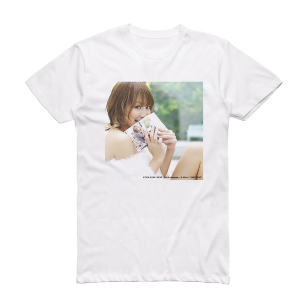 Kumi Koda Best Third Universe 2 Album Cover T-Shirt White