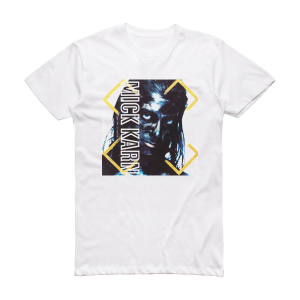 Mick Karn Bestial Cluster Album Cover T-Shirt White