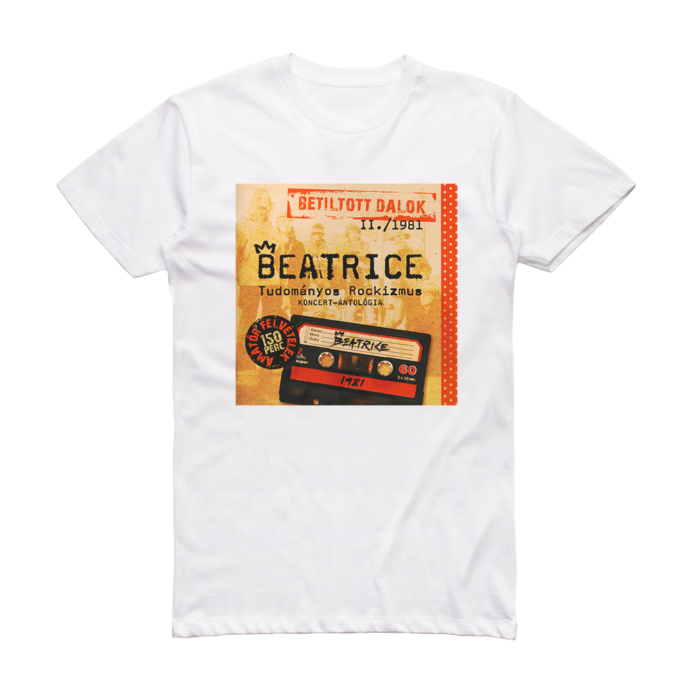 Beatrice Betiltott Dalok Ii1981 Album Cover T-Shirt White