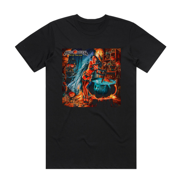 Helloween Better Than Raw Album Cover T-Shirt Black