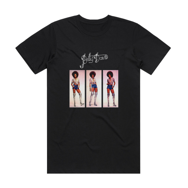 Betty Davis Betty Davis Album Cover T-Shirt Black
