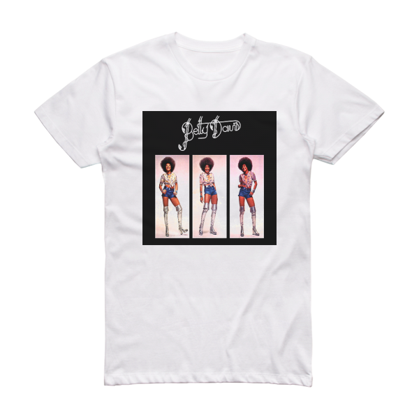 Betty Davis Betty Davis Album Cover T-Shirt White