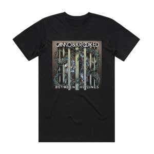 Camo and Krooked Between The Lines Album Cover T-Shirt Black