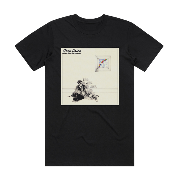 Alan Price Between Today And Yesterday Album Cover T-Shirt Black