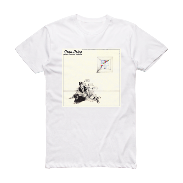 Alan Price Between Today And Yesterday Album Cover T-Shirt White