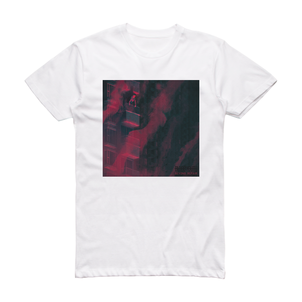 Blood Youth Beyond Repair Album Cover T-Shirt White