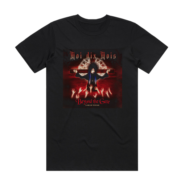 Moi dix Mois Beyond The Gate Album Cover T-Shirt Black