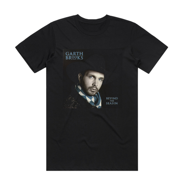 Garth Brooks Beyond The Season Album Cover T-Shirt Black