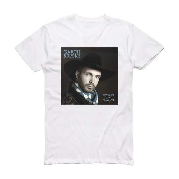 Garth Brooks Beyond The Season Album Cover T-Shirt White