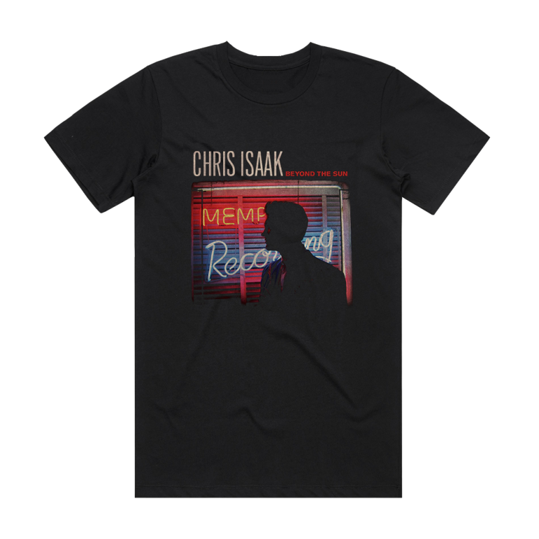 Chris Isaak Beyond The Sun Album Cover T-Shirt Black – ALBUM COVER T-SHIRTS