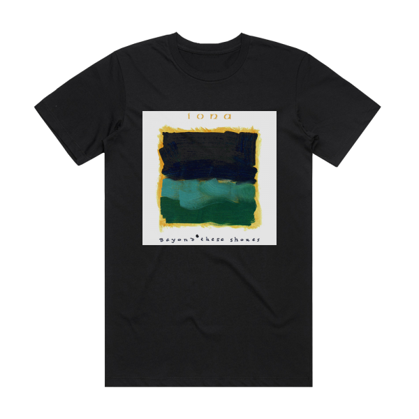 Iona Beyond These Shores Album Cover T-Shirt Black