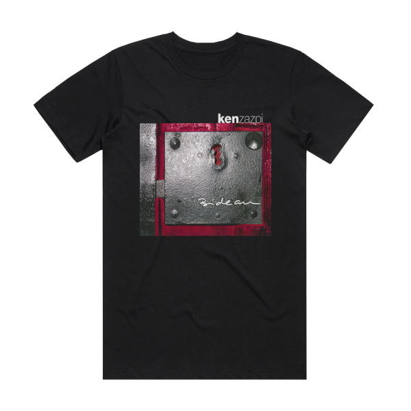 Ken Zazpi Bidean Album Cover T-Shirt Black