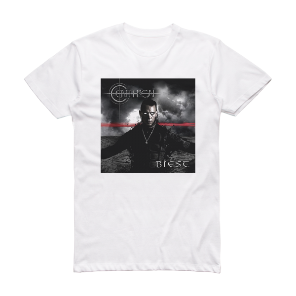 Centhron Biest Album Cover T-Shirt White