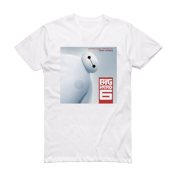 Henry Jackman Big Hero 6 Album Cover T-Shirt White