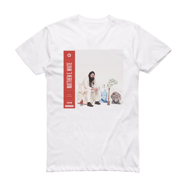 Matthew E White Big Inner Album Cover T-Shirt White
