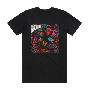 Big Red Panda Big Red Panda Album Cover T-Shirt Black