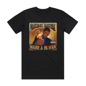 Chris Rock Bigger Blacker Album Cover T-Shirt Black