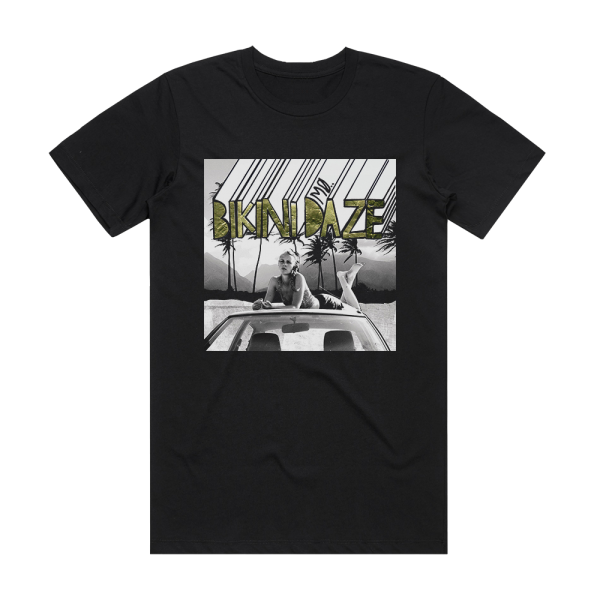 MØ Bikini Daze Album Cover T-Shirt Black