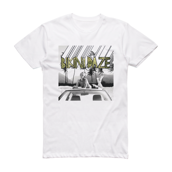 MØ Bikini Daze Album Cover T-Shirt White