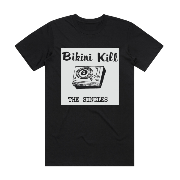 Bikini Kill Bikini Kill Album Cover T-Shirt Black