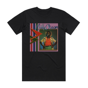 Billy Ocean Billy Ocean Album Cover T-Shirt Black