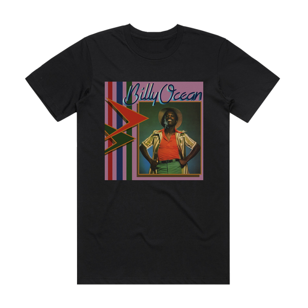 Billy Ocean Billy Ocean Album Cover T-Shirt Black